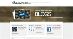 Desktop Screenshot of debutantemedia.com